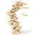 Jogo Torre Equilíbrio Brinquedo Madeira Estilo Jenga Junges - Imagem 9