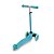 Patinete Azul c Rodas de LED Infantil Altura Ajustável 3 Rodas - Imagem 2