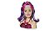Barbie Styling Head Faces Transforme Maquiagem e Penteados - Imagem 1