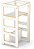 Torre de Aprendizagem Montessoriana 4 em 1 - Junges MDF - Imagem 1
