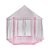 Barraca Tenda Rosa com Luzes Mágicas Menina Casa Princesas - Imagem 1
