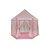 Barraca Tenda Rosa com Luzes Mágicas Menina Casa Princesas - Imagem 2