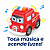 Carrinho Bombeiro Musical Baby Land Infantil Anda Sozinho - Imagem 4