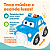 Carrinho Polícia Musical Baby Land Infantil Anda Sozinho - Imagem 5
