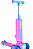 Patinete Radical 2/1 Rosa Brilhante Dobrável Antiderrapante - Imagem 1