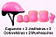 Kit Radical Equipamento Proteção Plus Infantil Rosa - Imagem 7