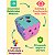Cubo Didático Pequeno Rosa Brinquedo Encaixe Educativo Bebe - Imagem 4