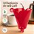 Suporte Porta Filtro Café Tam 103 Coador Plástico Vermelho - Imagem 4