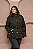 Jaqueta Parka com Capuz e Ajuste na Cintura Inverno Leve - Imagem 2