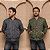 Jaqueta Masculina Bomber Acolchoada com Zíper Dupla Face - Imagem 4
