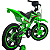 Bicicleta Infantil Moto Cross Aro 16 Rodinhas Verde - Imagem 2