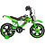 Bicicleta Infantil Moto Cross Aro 16 Rodinhas Verde - Imagem 6