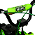 Bicicleta Infantil Moto Cross Aro 16 Rodinhas Verde - Imagem 4