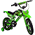 Bicicleta Infantil Moto Cross Aro 16 Rodinhas Verde - Imagem 3