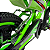 Bicicleta Infantil Moto Cross Aro 16 Rodinhas Verde - Imagem 7