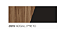 Gaveteiro Lateral com Extensão 4 Gavetas|40mm |900/1285 x 450mm| Nogal com Preto - Imagem 4