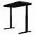 Mesa com Regulagem de Altura Elétrica Elements Musa - Preta - Imagem 5