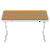 Mesa com Regulagem de Altura Elétrica Elements Musa Wood - Imagem 4