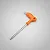 Chave Hexagonal Allen Tipo T Com Cabo 8mm - Imagem 1