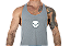REGATA BLACK SKULL SYMBOL CINZA - Imagem 3