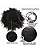 Coque Afro (25cm/120g) | BRAZILIAN IDOL - Imagem 2