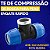 Tê De Compressão PP 20 x 20 Rosca Femea 1/2" - Imagem 5