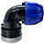Joelho de Compressão 90mm Rosca Fêmea 3" PP para Tubos e Mangueiras PEAD - Aqua Plastic - Imagem 3