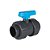 Válvula de Esfera Dupla União F/F 63mm - Aqua Plastic Solda - Imagem 1