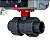 Válvula de Esfera PVC-U SCH80 Para Atuador 1.1/2" Solda - Imagem 2