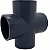 Cruzeta em PVC-U SCH80 Soldável 3" - Aqua Plastic - Imagem 1