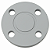 Flange Cego PVC-C PN16 12" SCH80 - Aqua Plastic - Imagem 2