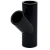 Tê 45º PVC-U PN16 8" SCH80 SOLDA - Aqua Plastic - Imagem 1