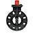 Válvula Borboleta PVC-U SCH80 PN10 Com Alavanca D.90 - 3" Aqua Plastic - Imagem 4