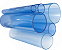 Tubo Transparente PVC-U SCH40 2 1/2" BARRA DE 3 METROS - Aqua Plastic - Imagem 1