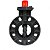 Válvula Borboleta PVC-U EPDM PN10 D.200-8 com Alavanca Aqua Plastic - Imagem 4