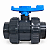 Registro Válvula de Esfera Soldável PVC-U PE-EPDM 50mm PN16 para Água, Piscina e Irrigação Aqua Plastic - Imagem 3