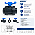 Registro Válvula de Esfera Soldável PVC-U PE-EPDM 50mm PN16 para Água, Piscina e Irrigação Aqua Plastic - Imagem 5