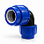 Joelho (Cotovelo) de Compressão 110mm para Tubo PEAD Mangueira Irrigação - Linha AP Aqua Plastic - Imagem 1