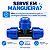 Tê Compressão 20mm PP para Tubo PEAD Mangueira Irrigação - Aqua Plastic - Imagem 9