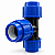 Tê Compressão 75mm PP para Tubo PEAD Mangueira Irrigação - Aqua Plastic - Imagem 1