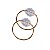 Kit Anel Para Guardanapos Cristalino 06 Argolas - Imagem 12