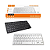 TECLADO WIRELESS LEHMOX LEY-174 - Imagem 1