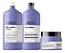 Kit Loréal Blondifier Cool Sh + Cond 1,5L + Masc 500g - Imagem 1