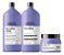 Kit Loréal Blondifier Gloss Sh+ Cond 1,5L+ Máscara 500g - Imagem 1