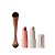 Kit Mascavo Pincel 01+ Iluminador Champagne+ Blush Oak 6g - Imagem 1