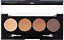W7 Paleta de Sombra Toasted Eyeshadow com 4 cores - Imagem 2