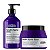Kit Loréal Keratin Alpha Sleek Shampoo 500ml+ Máscara 500g - Imagem 1