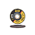 5UN DISCO FLAP #120 115X22MM CONICO 2833 FERTAK - Imagem 1