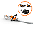 PODADOR STIHL A BATERIA HSA40.0 COM 2 BATERIA E CARREGADOR - Imagem 1