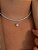 Choker Nylon com Moissanite 0.8ct 6mm - Imagem 2